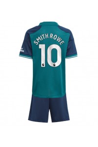Arsenal Emile Smith Rowe #10 Jalkapallovaatteet Lasten Kolmas peliasu 2023-24 Lyhythihainen (+ Lyhyet housut)